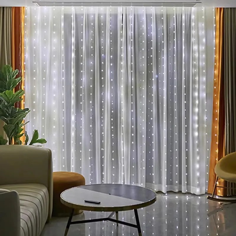 3m/4m/6m USB Power Curtain Str - String Curtain Light avis et prix