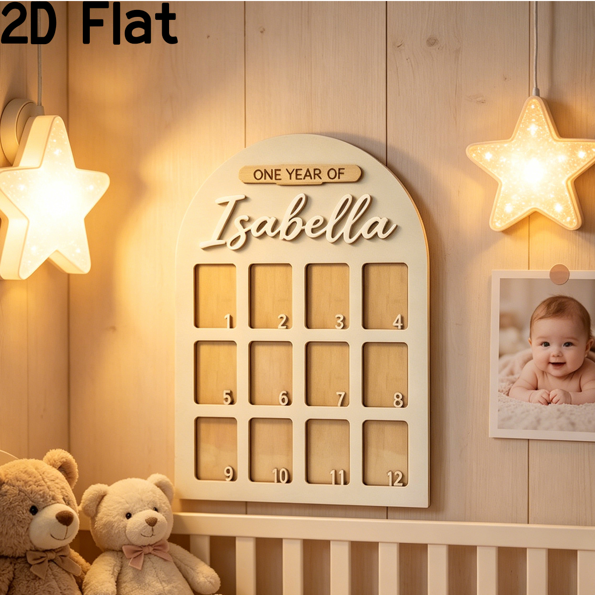 1Pc Custom Photo Record Board  - Home Decor Inspo avis et prix