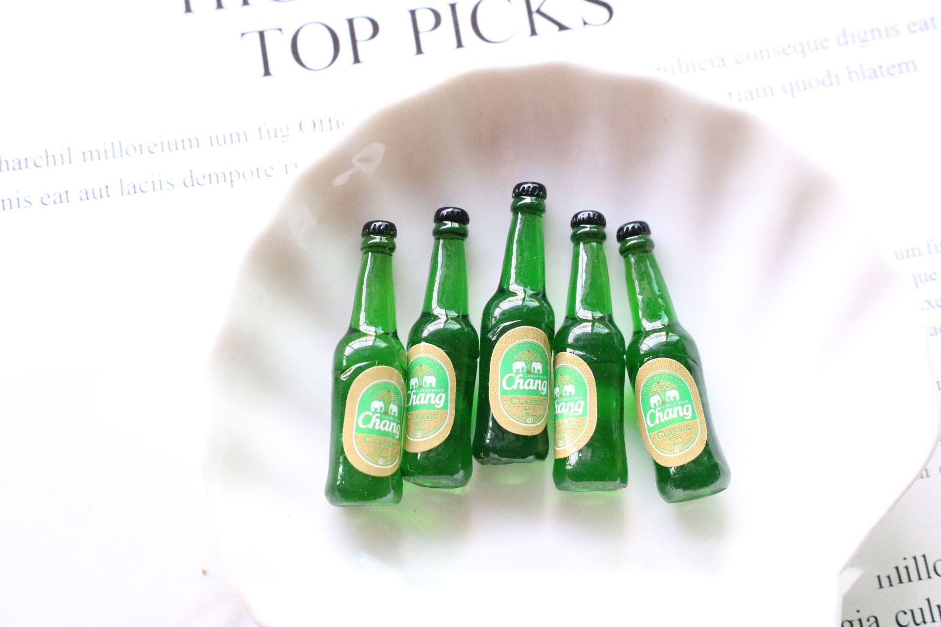 Miniature Beer Glass Resin Sma - Terrarium Glass Bottle avis et prix