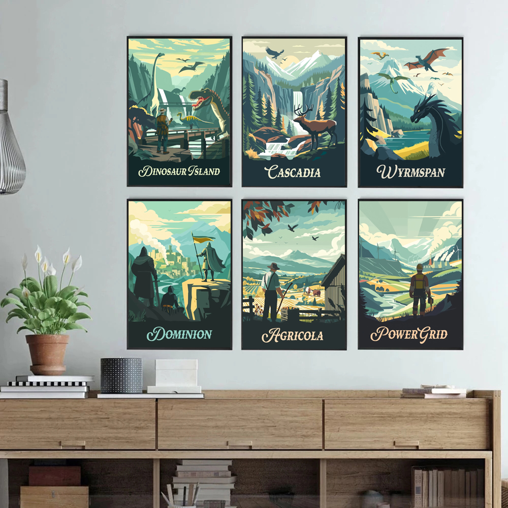 Cartoon Abstract Game Scene La - Home Decor Games Free avis et prix