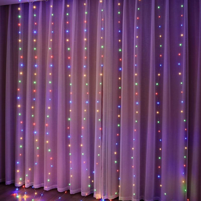 3/4/6m Curtain LED String Ligh - String Curtain Light avis et prix