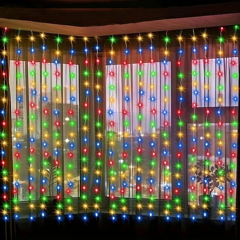 3/4/6m Curtain LED String Ligh - String Curtain Light avis et prix