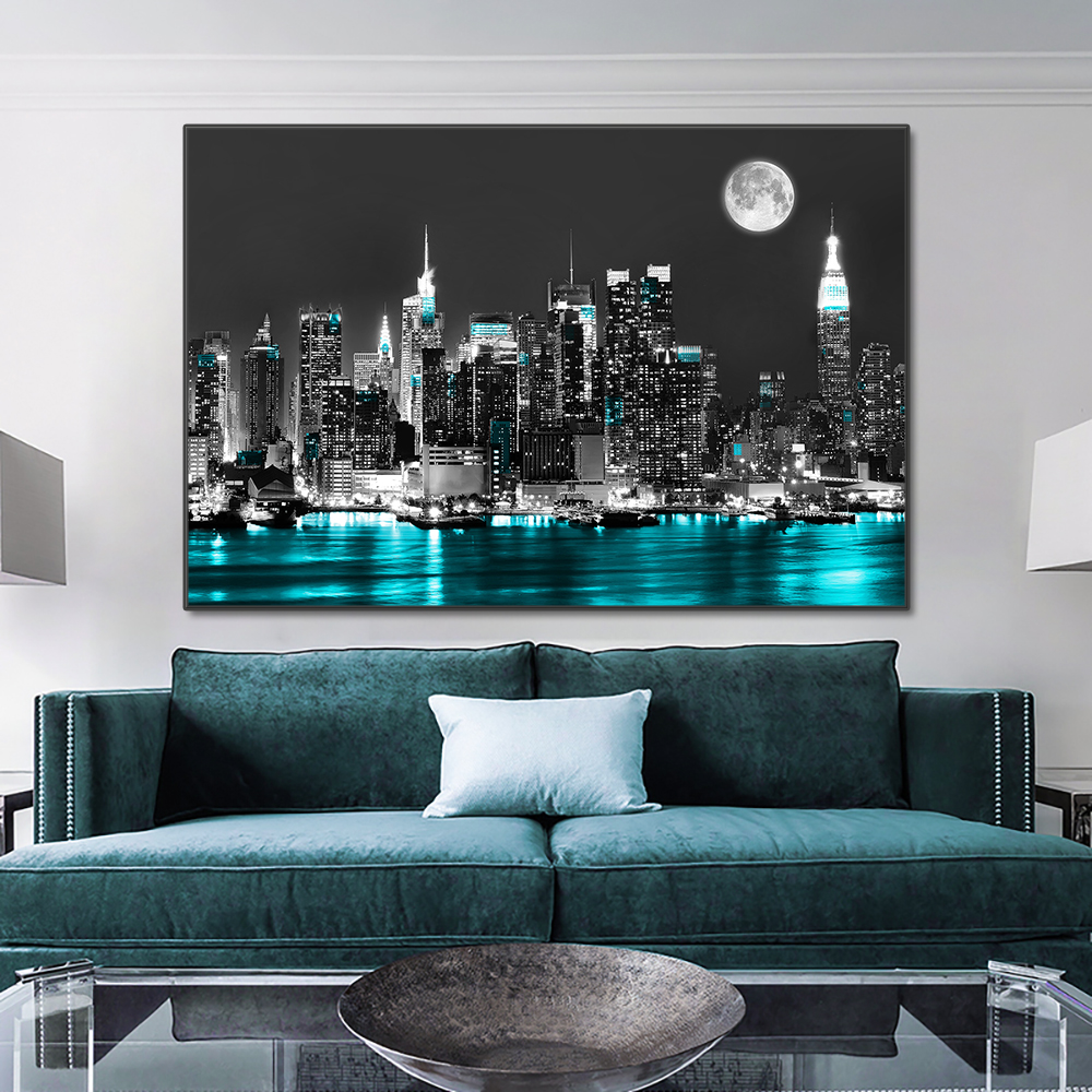 New York Urban Skyline Landsca - Home Decor New York avis et prix