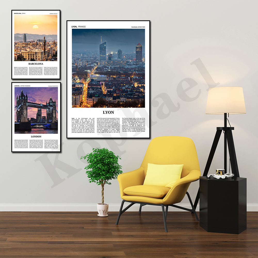 Copenhagen Barcelona London Zu - Home Decor Zurich avis et prix