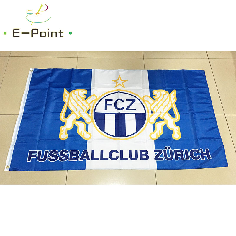 FC Zürich Flag 3ft*5ft (90*150 - Home Decor Zurich avis et prix