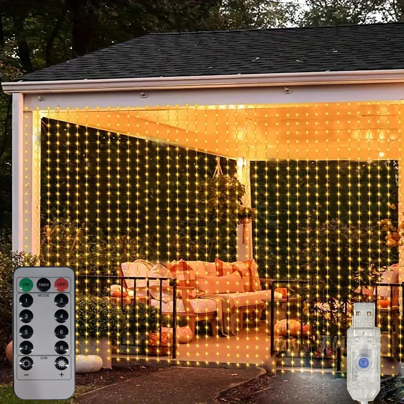 LED Garland Fairy Light Garden - String Curtain Light avis et prix