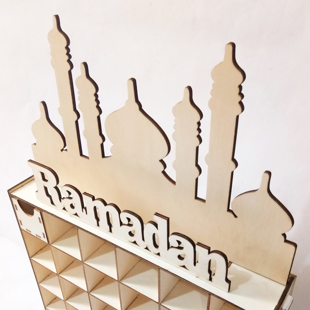 Eid Wooden Decoration Natural  - Home Decor Ramadan avis et prix