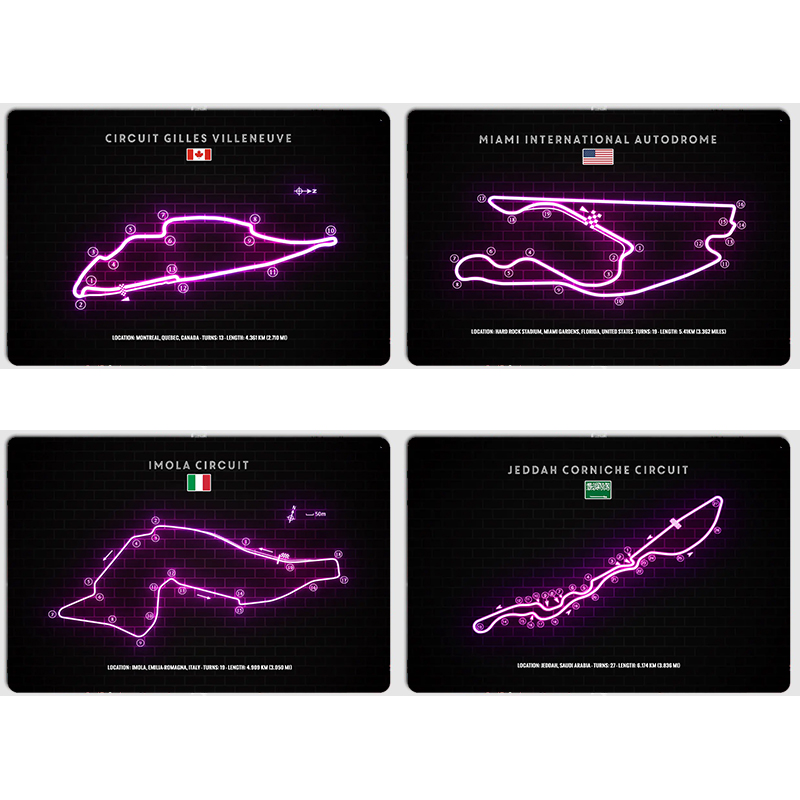 Gilles Villeneuve,Miami Grand  - Home Decor Jeddah avis et prix