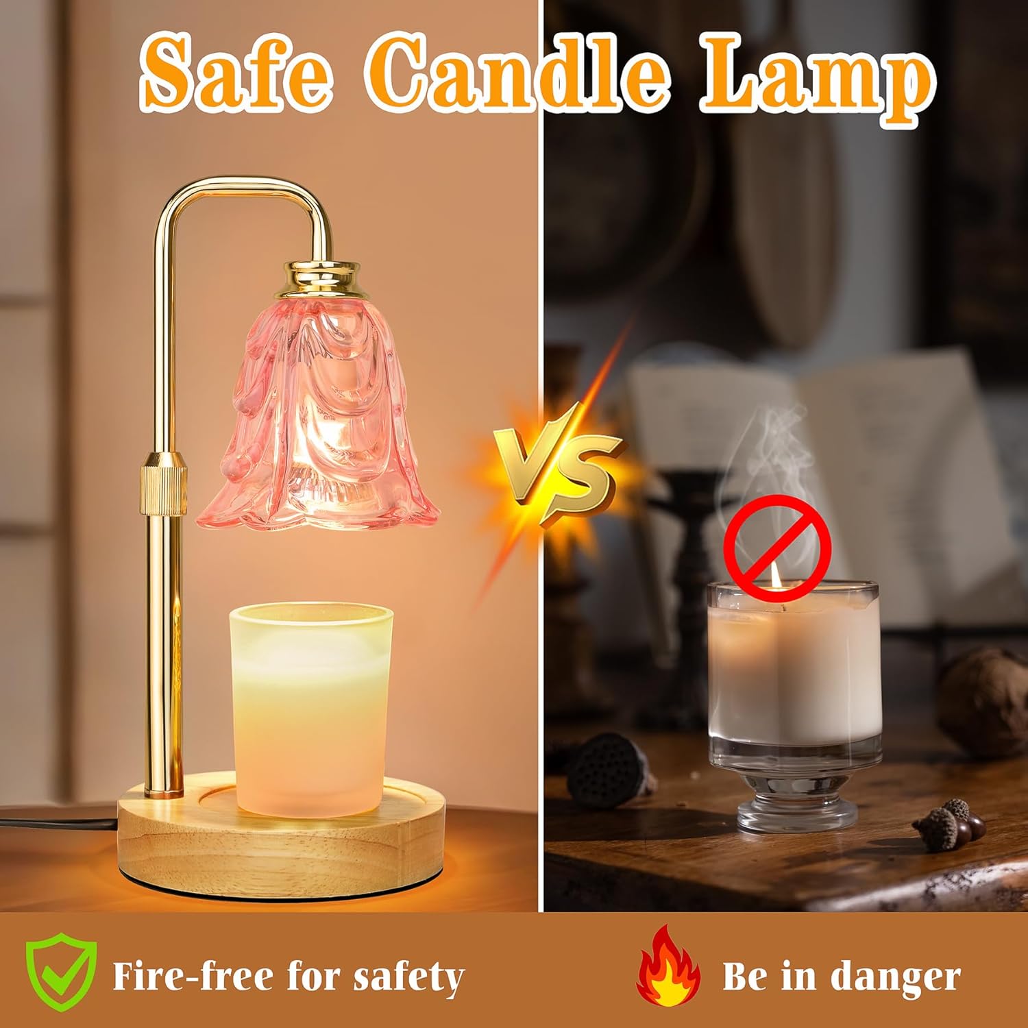 Pink Tulip Candle Warmer Lamp  - Home Decor Free Images avis et prix