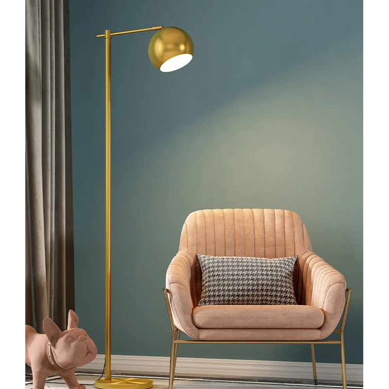 (Sea shipping)Gold Floor Lamp  - Flooring Home Decor avis et prix