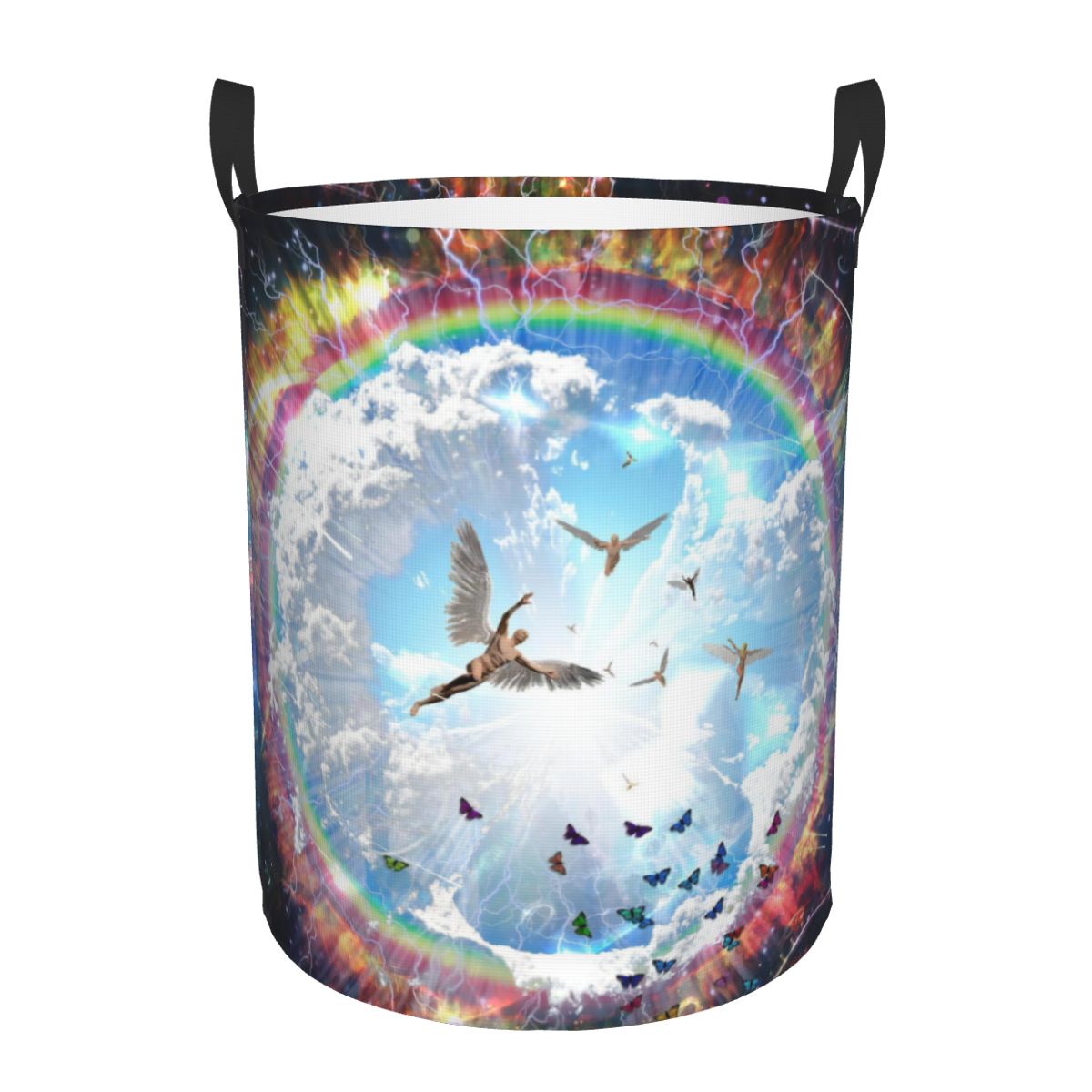 Vivid Galaxy Angels Round Laun - Home Decor Hampers avis et prix