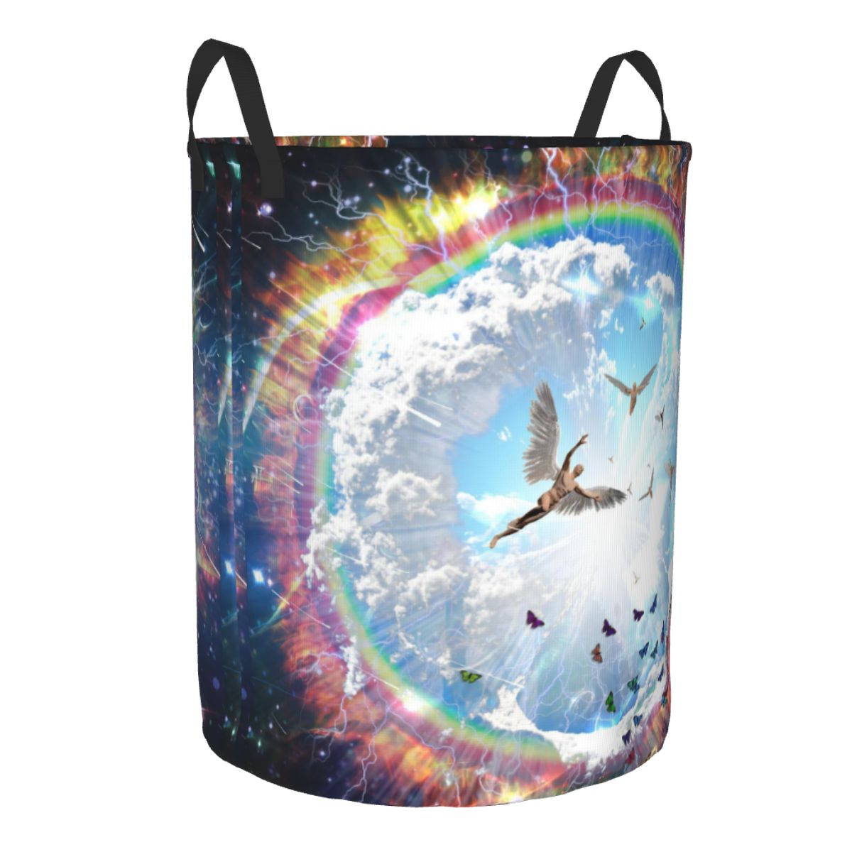 Vivid Galaxy Angels Round Laun - Home Decor Hampers avis et prix