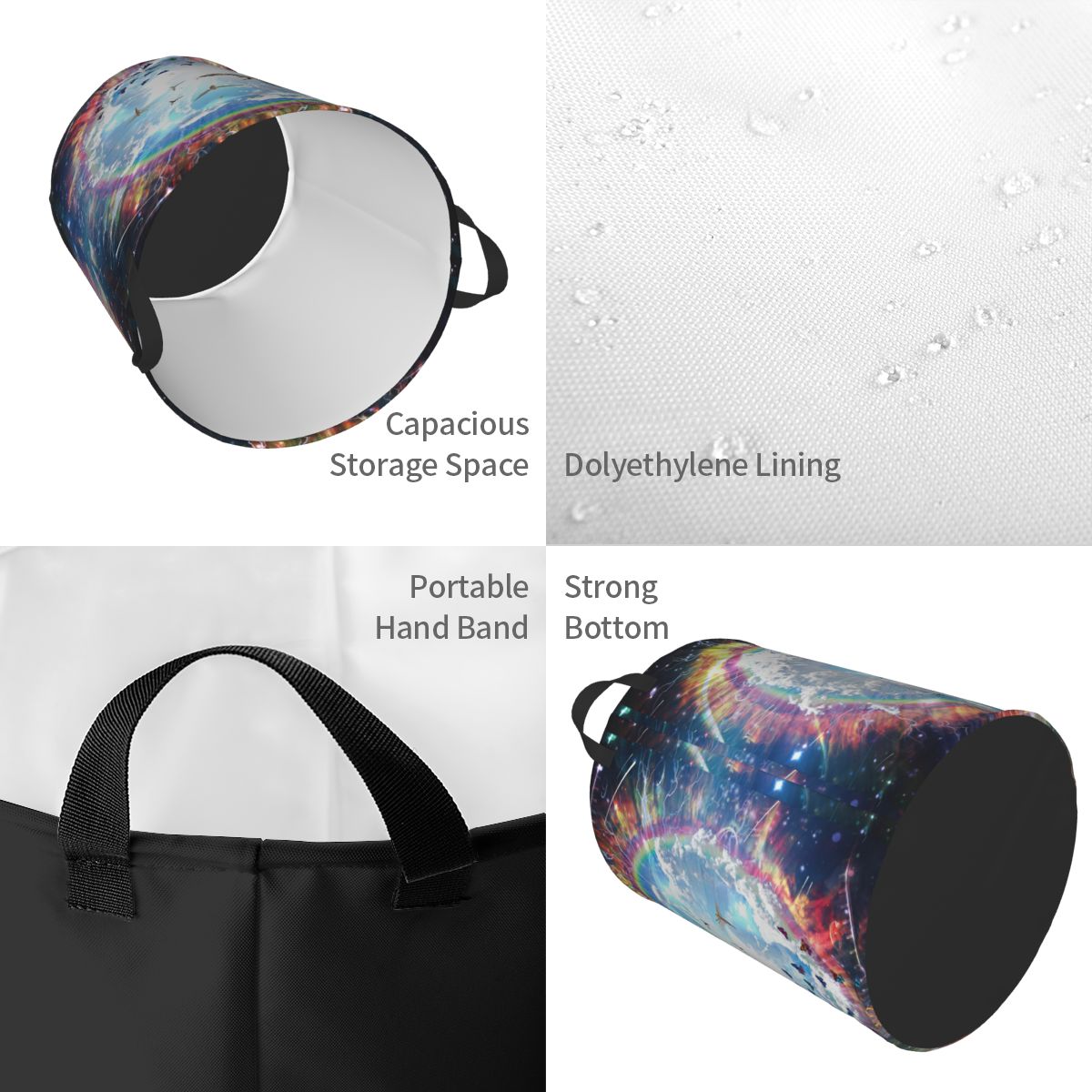 Vivid Galaxy Angels Round Laun - Home Decor Hampers avis et prix