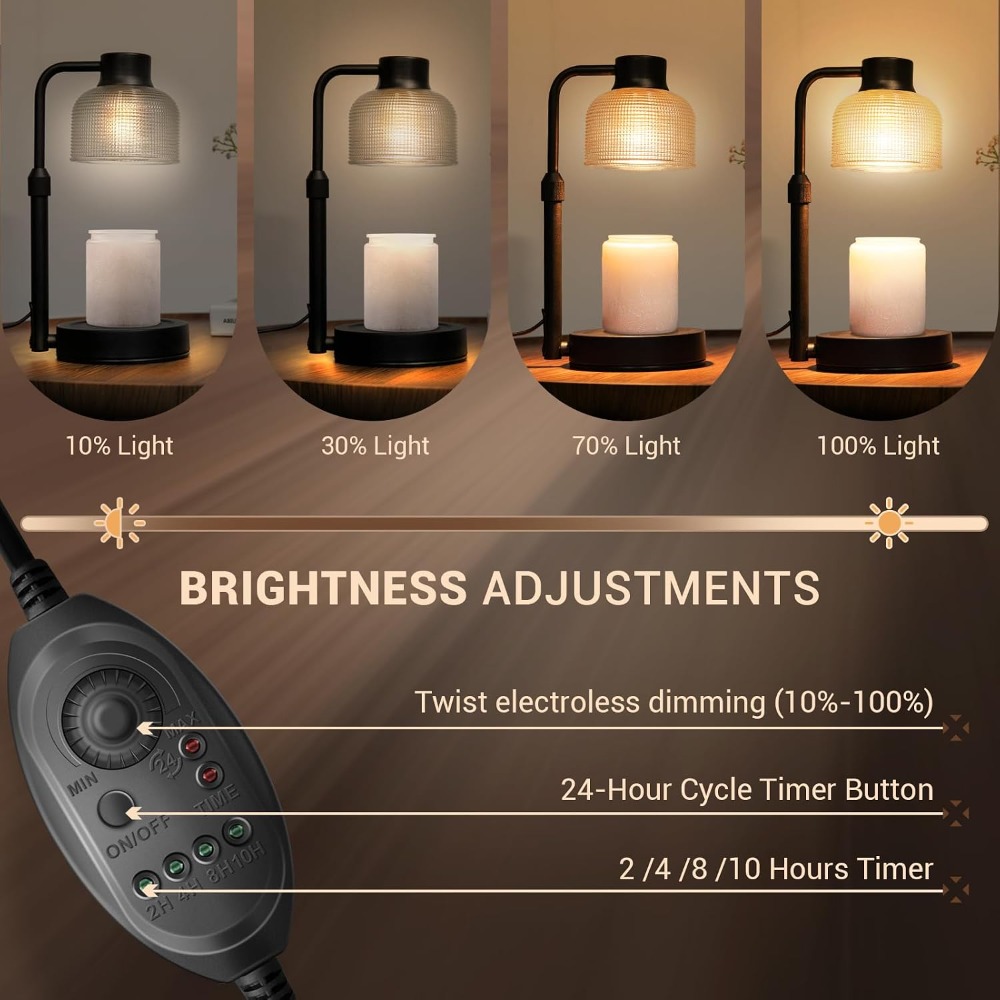 Candle Warmer Lamp with Timer  - Home Decor Free Images avis et prix
