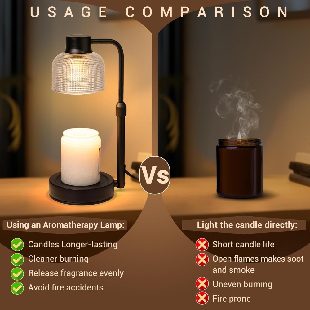 Candle Warmer Lamp with Timer  - Home Decor Free Images avis et prix