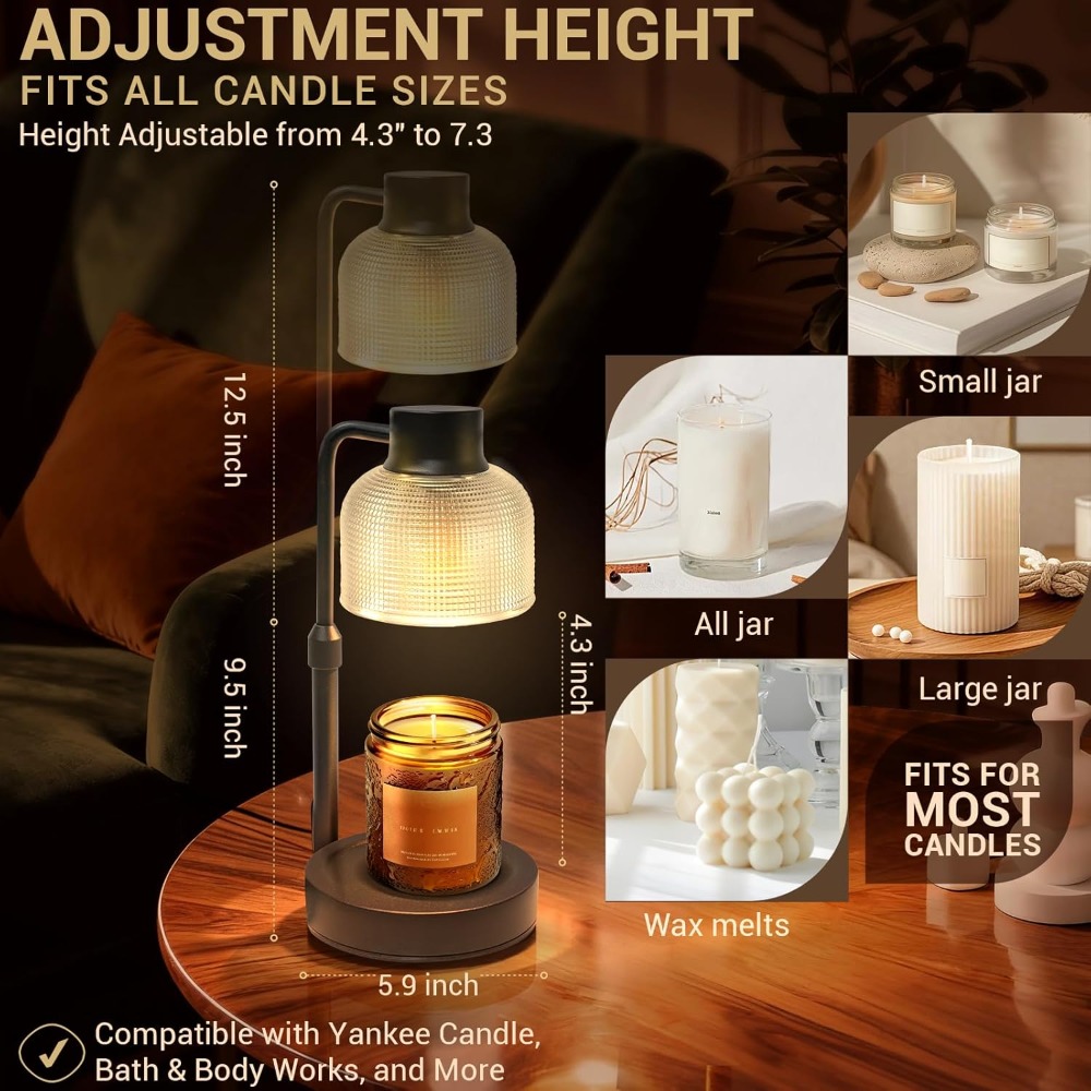 Candle Warmer Lamp with Timer  - Home Decor Free Images avis et prix