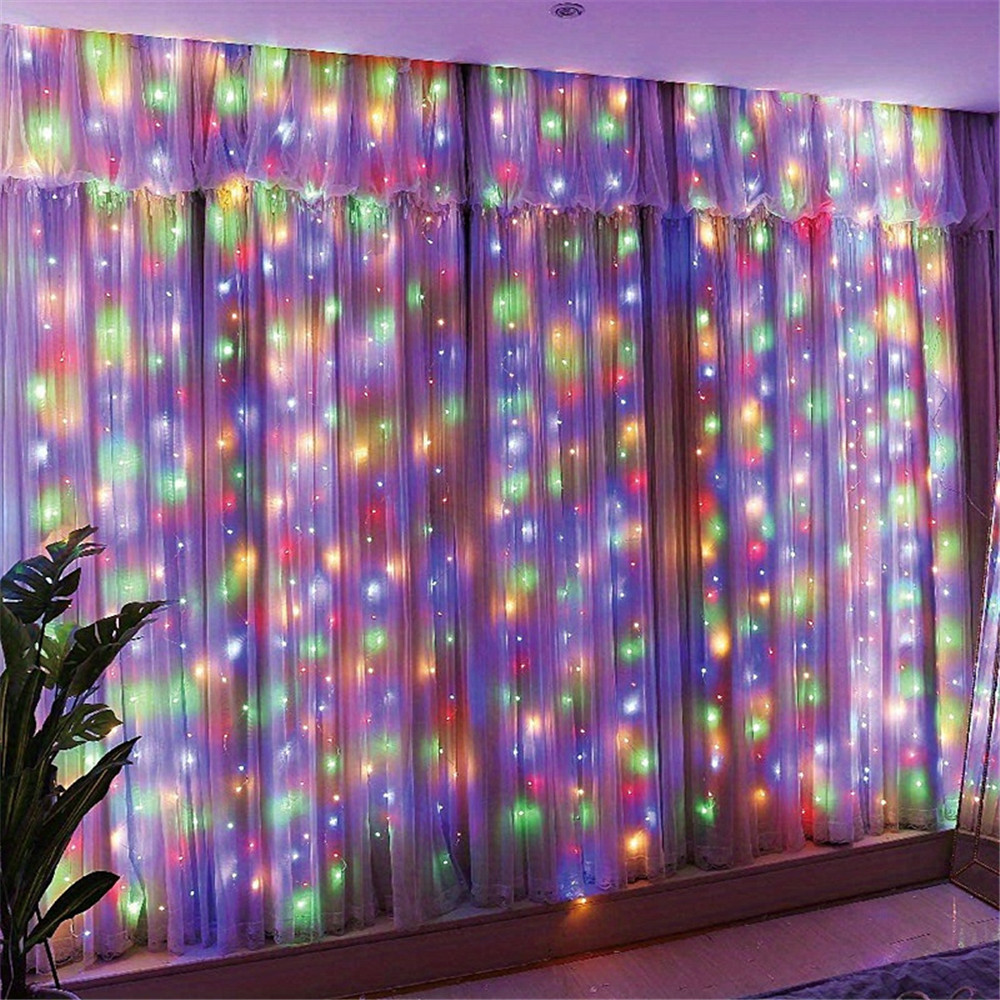 3/6M USB LED Curtain 8Modes Re - String Curtain Light avis et prix