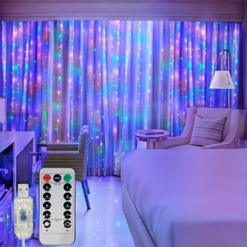 3/6m LED Curtain String Lights - String Curtain Light avis et prix