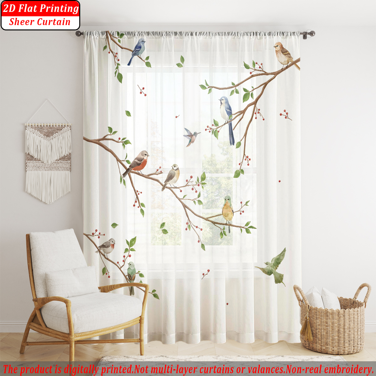 Branches Flying Birds Flat Pri - Home Decor Under 100 avis et prix