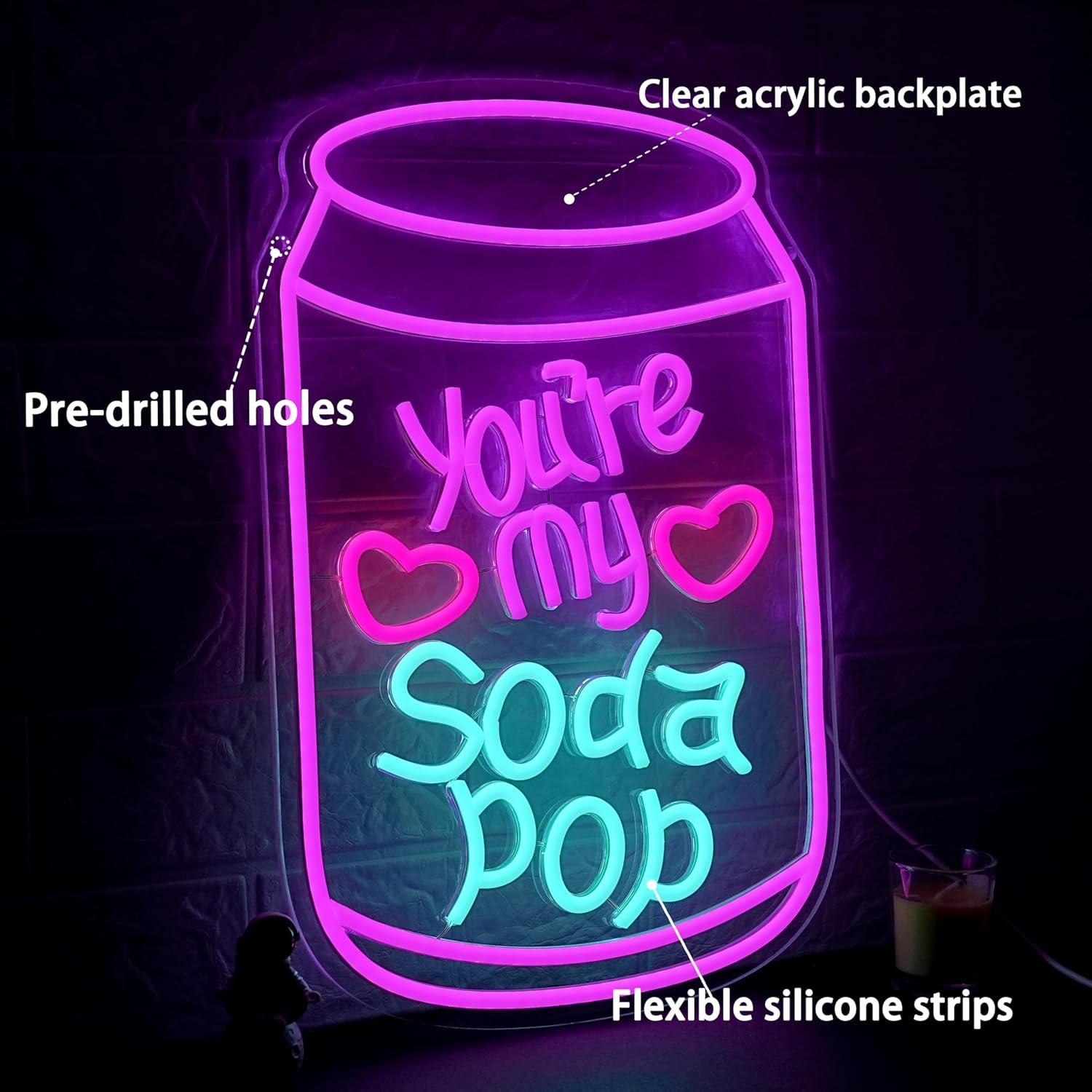 Romantic Neon Sign Dimmable LE - Home Decor Games Free avis et prix