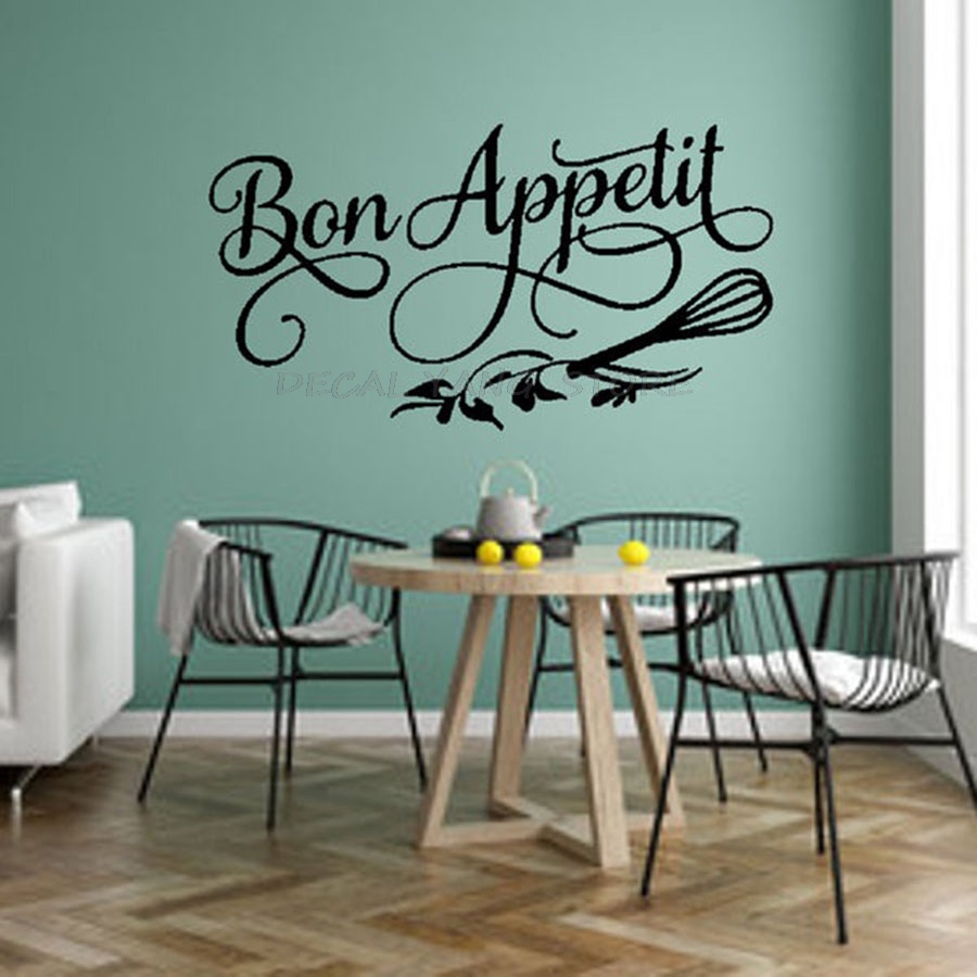 Good Appetite Wall Decal Dinin - Home Decor Vinyl Flooring avis et prix