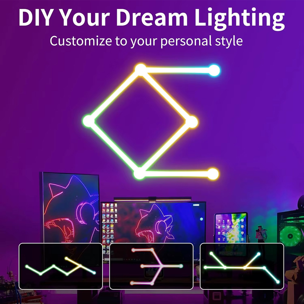 LED Smart DIY WIFI Wall Lamp S - Home Decor App Free avis et prix