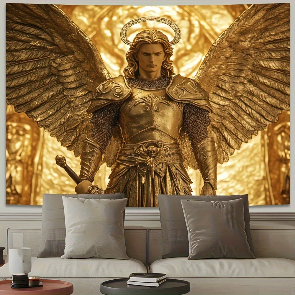 Majestic Golden Angel Statue T - Home Decor Under 100 avis et prix