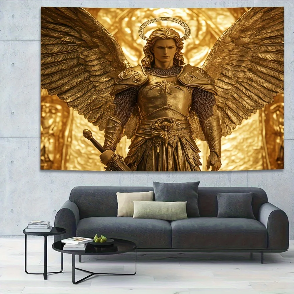 Majestic Golden Angel Statue T - Home Decor Under 100 avis et prix