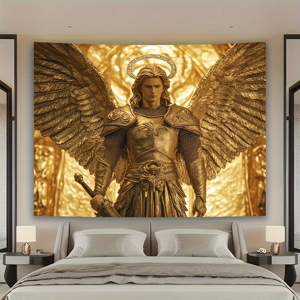 Majestic Golden Angel Statue T - Home Decor Under 100 avis et prix