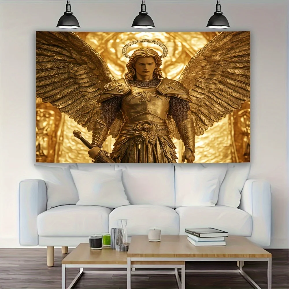 Majestic Golden Angel Statue T - Home Decor Under 100 avis et prix