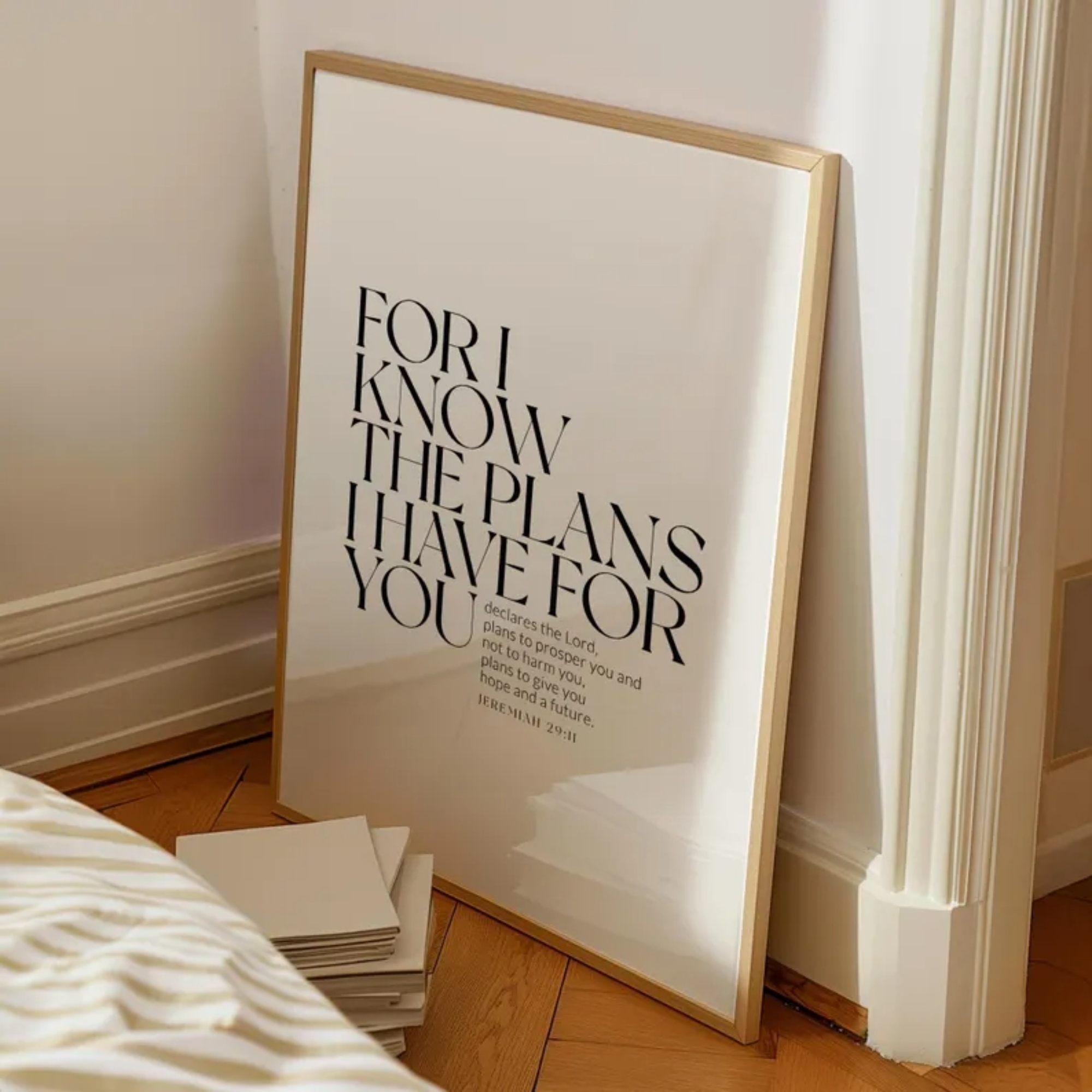 Bible Jeremiah 29:11Christian  - Home Decor Aesthetic avis et prix