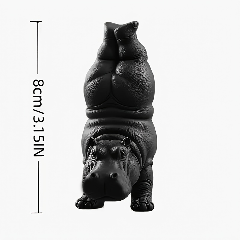 1 X Hippo Statue Ornament - Du - Home Decor Enthusiast avis et prix