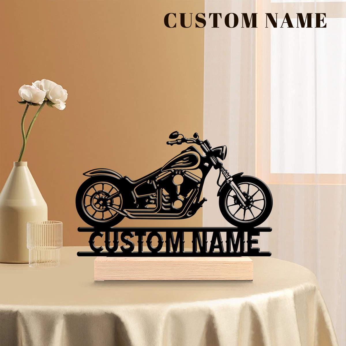 1Pc Csutom Name Road Motorbike - Home Decor Inspo avis et prix