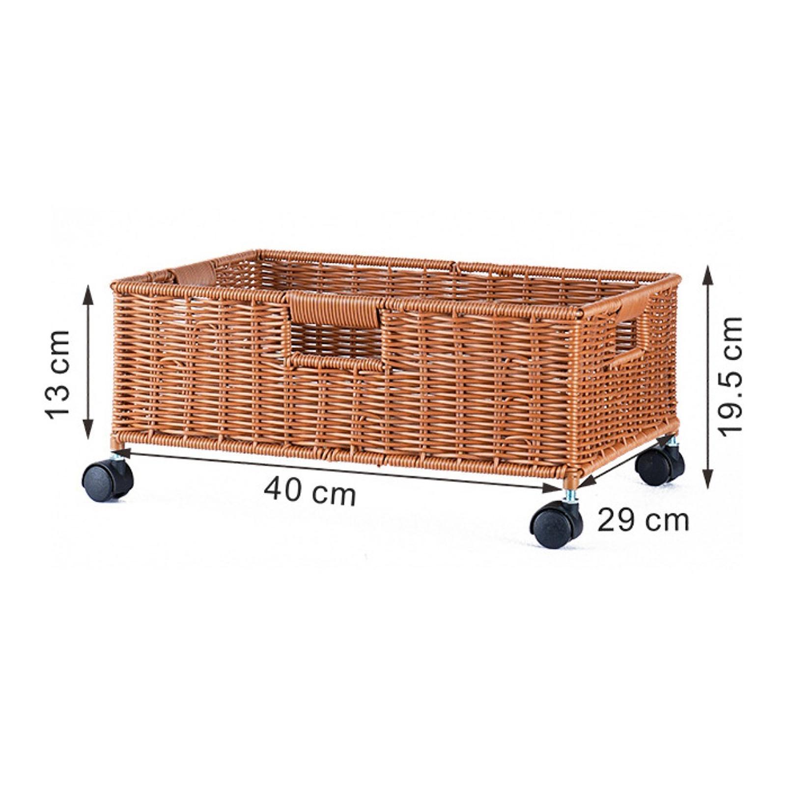 Storage Basket with Wheels Dec - Home Decor Hampers avis et prix