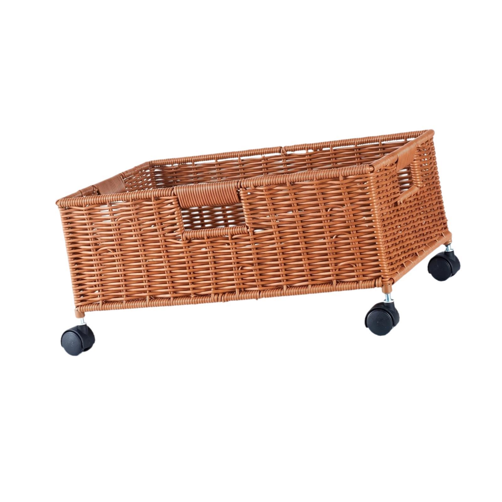 Storage Basket with Wheels Dec - Home Decor Hampers avis et prix