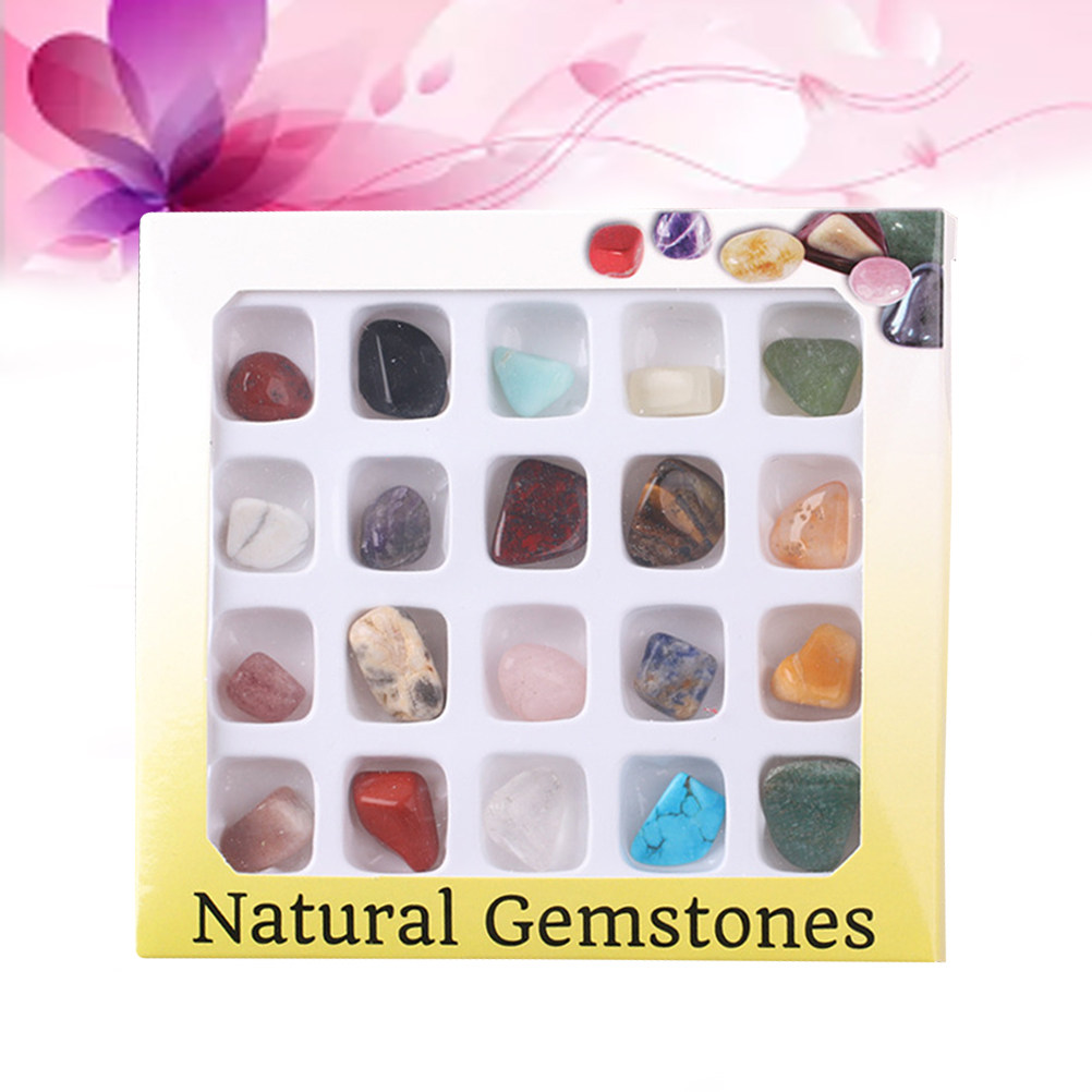 20Pcs Natural Stone Ornaments  - Home Decor Store avis et prix