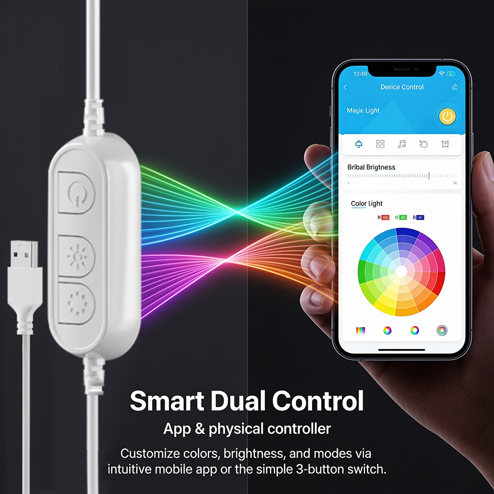5M RGB Color Changing Neon Lig - Home Decor App Free avis et prix