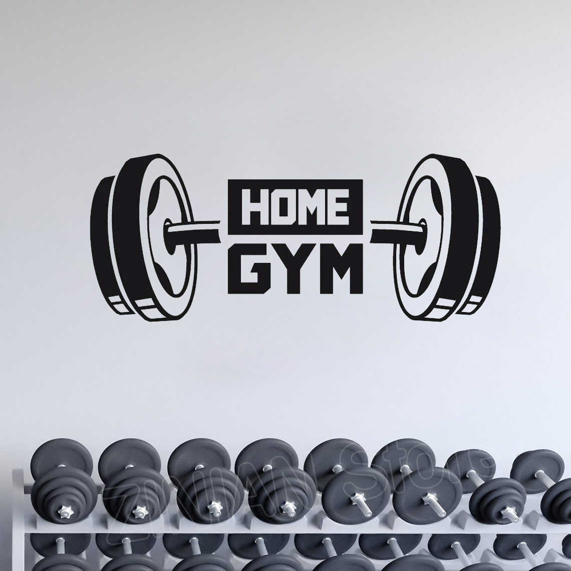 Fitness Home Gym Decor Wall St - Home Decor Vinyl Flooring avis et prix