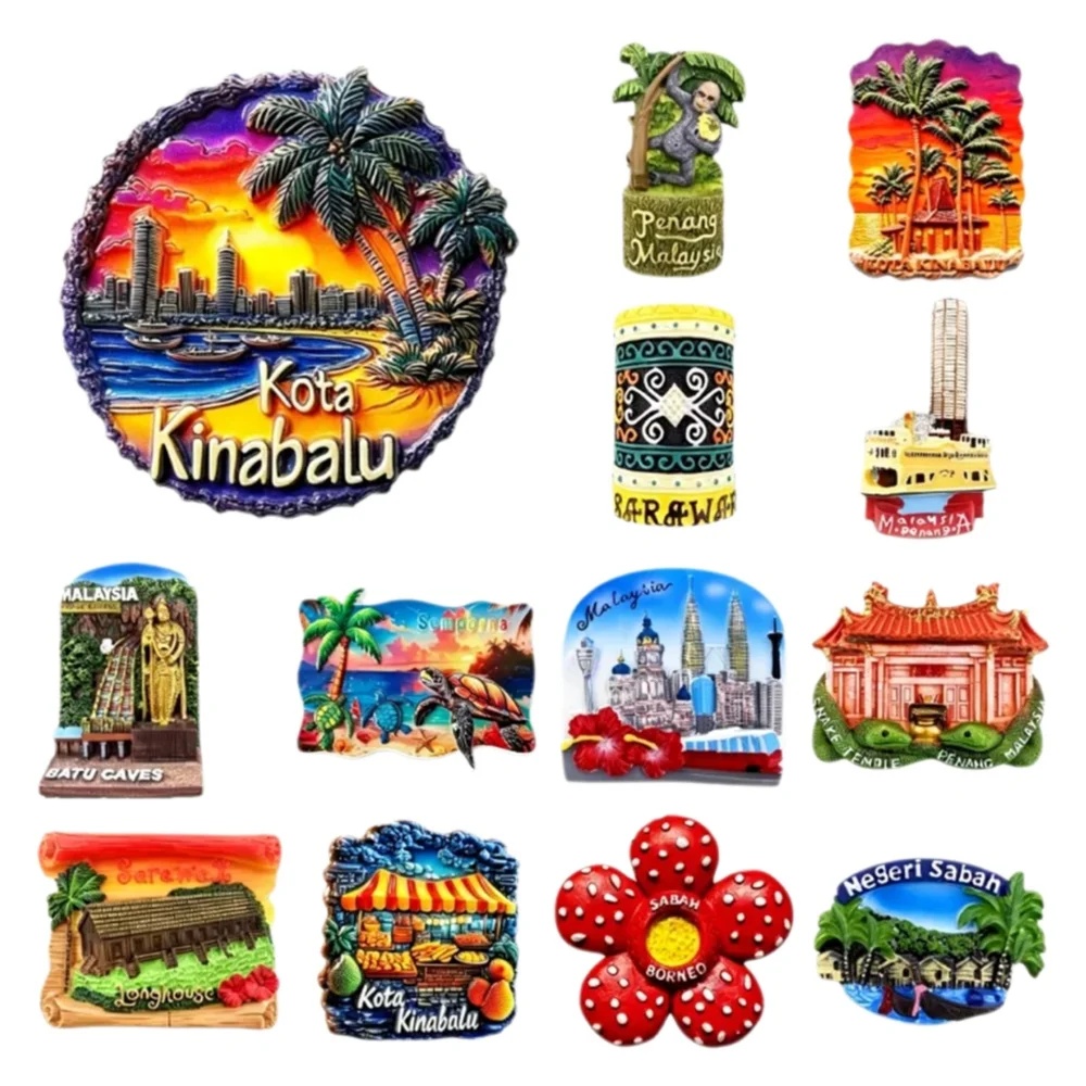 Malaysia 3D Fridge Magnets, Ku - Home Decor Kuala Lumpur avis et prix
