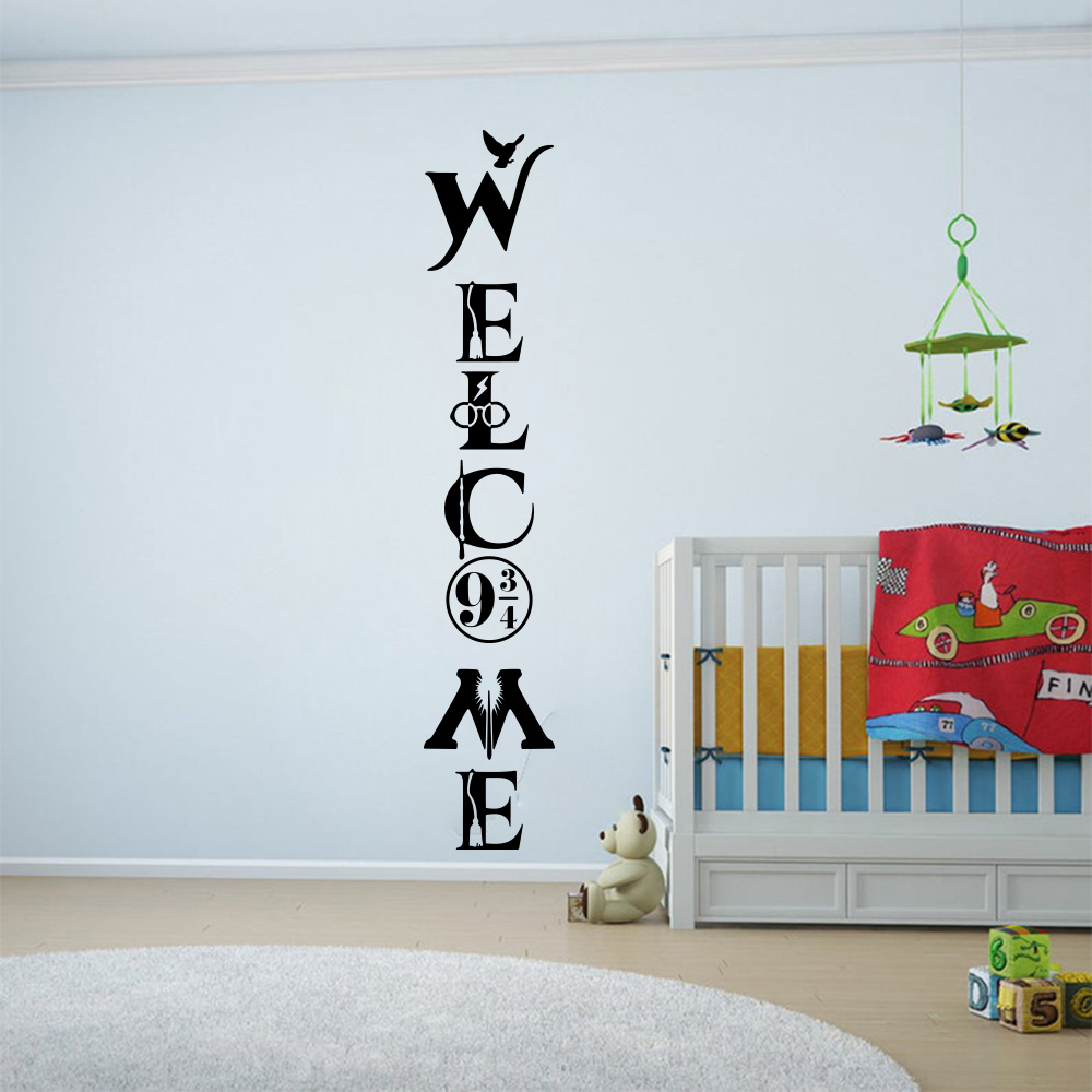 Large Welcome Harr Y Door Wall - Home Decor Vinyl Flooring avis et prix